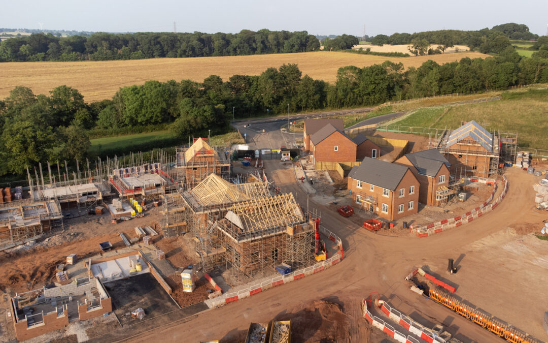Client secures 100% funding for the development of two new houses on plot of land