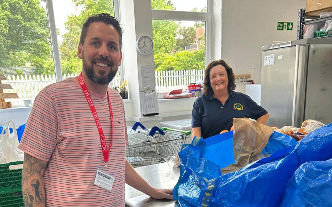 Community Projects at our local Food Bank