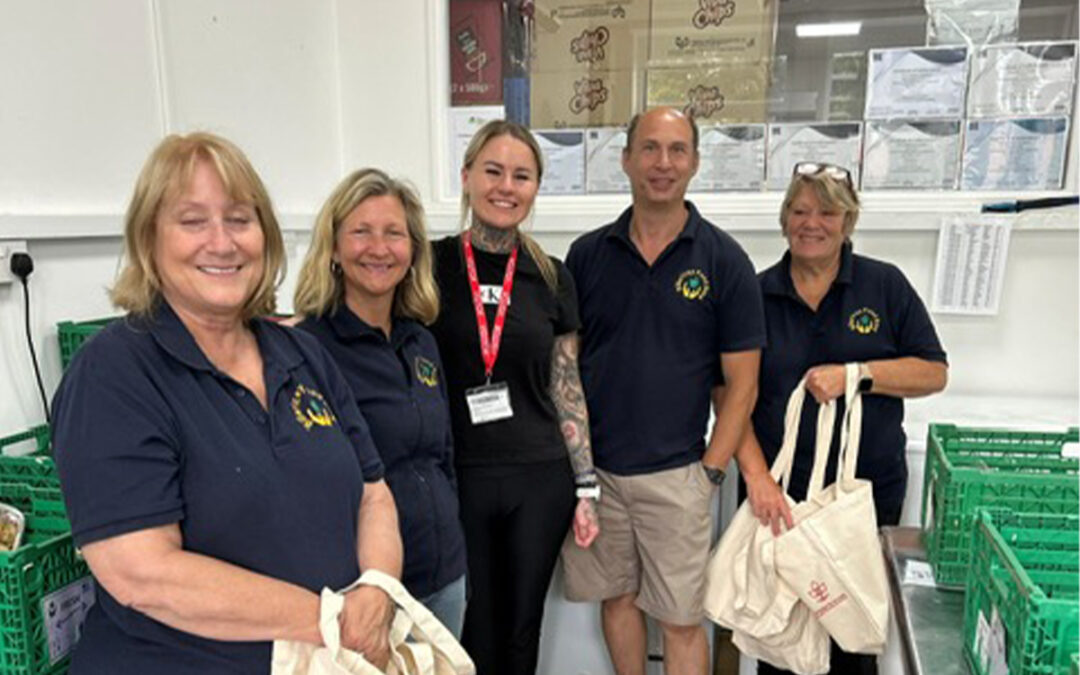 Community Projects at our local Food Bank