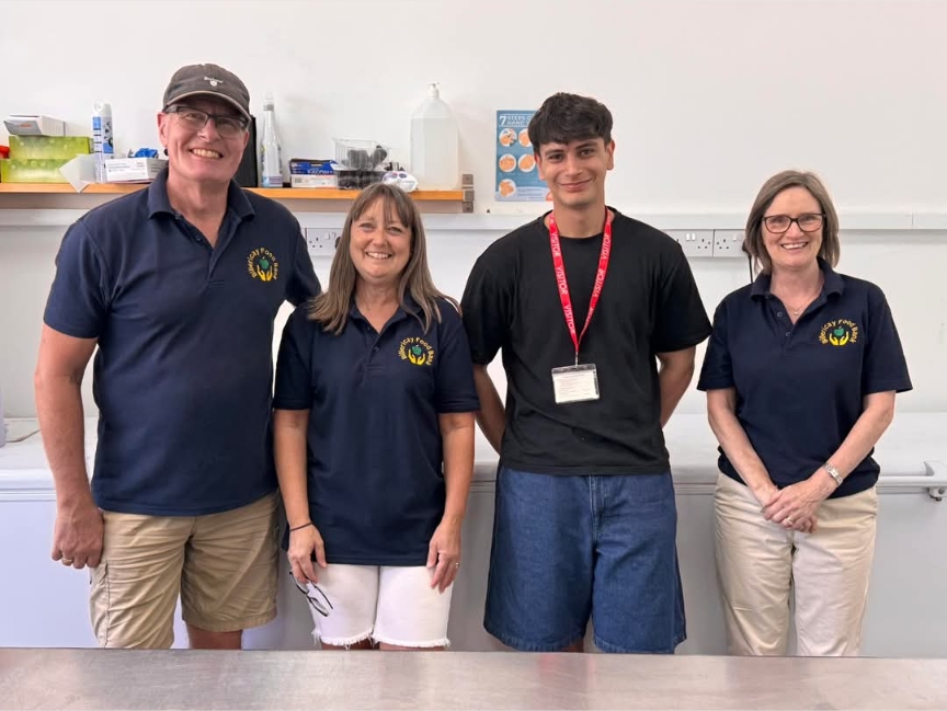 Community Projects at our local Food Bank